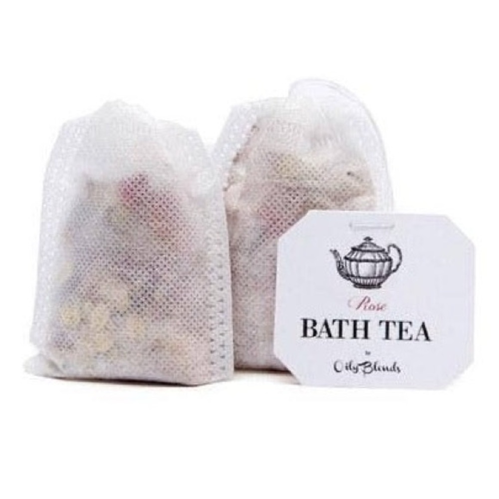 Essential Oil Bath Tea - Twin Bag Set (Rose)